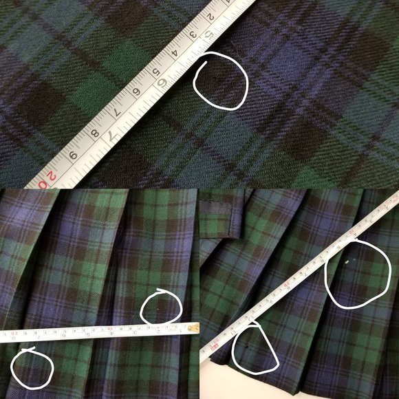 SOLD🌈1990s Talbots Petites tartan kilt - Picture 2 of 7